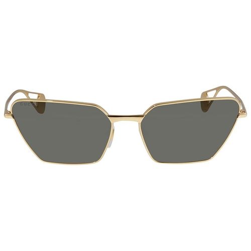 Kính Mát Gucci Grey Geometric Ladies Sunglasses GG0538S 001 63-2